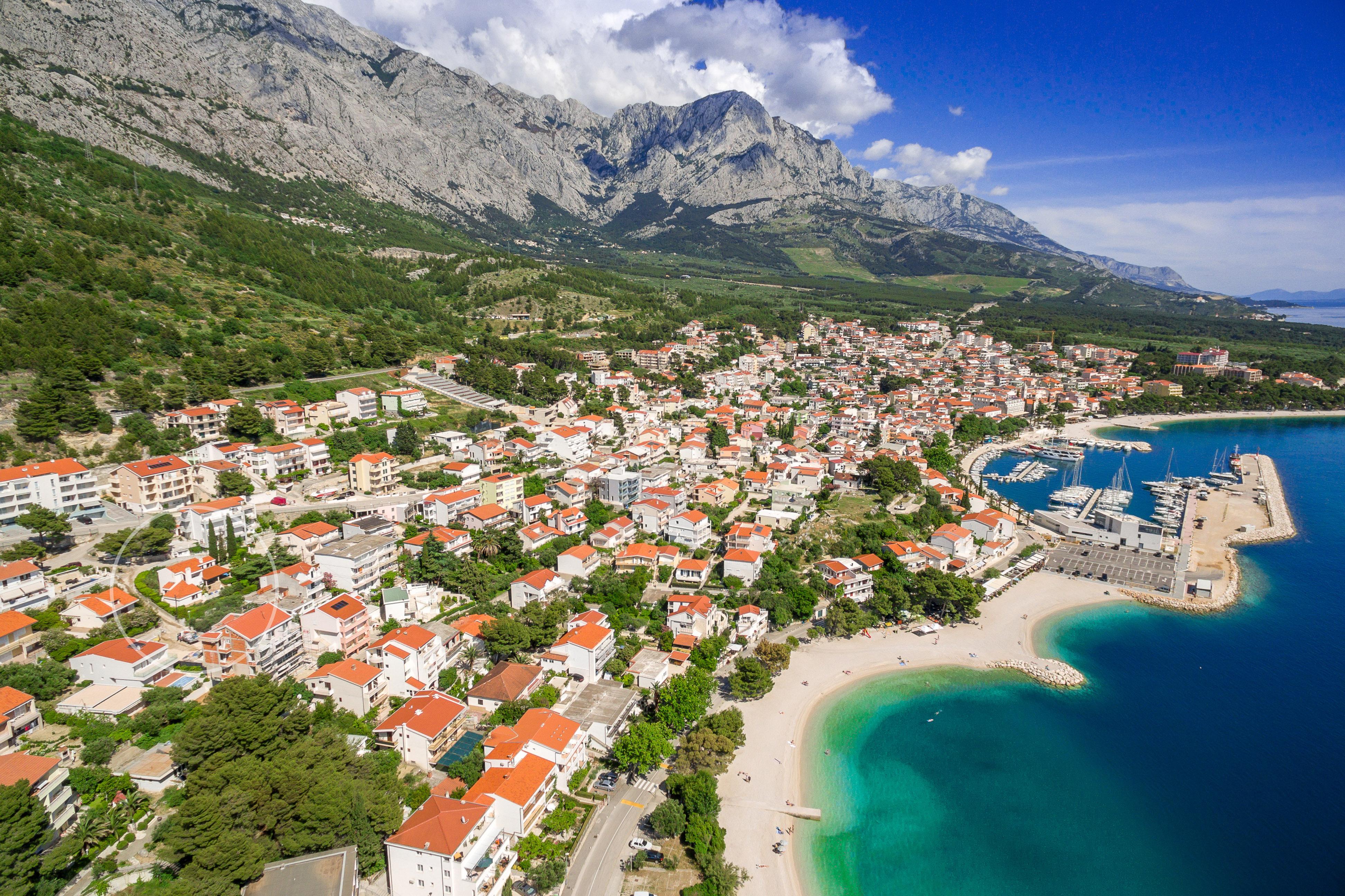 Villa Skalinada Baška Voda Esterno foto